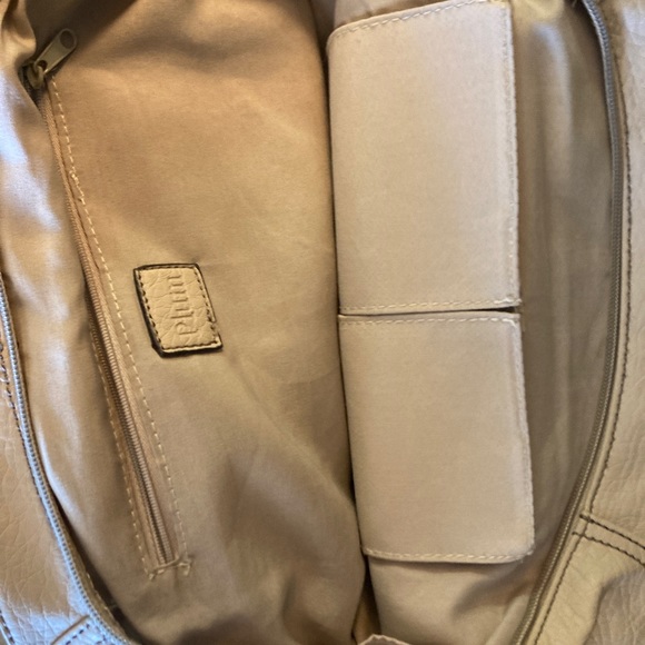 Plum Purse Vintage off white color - Picture 7 of 10